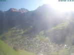 Archiv Foto Webcam Blick auf das Dorf Vals 09:00