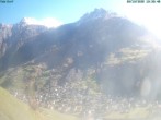 Archiv Foto Webcam Blick auf das Dorf Vals 09:00