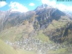 Archiv Foto Webcam Blick auf das Dorf Vals 11:00