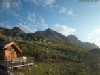 Archiv Foto Webcam Dachberghütte (2.500 m) 05:00