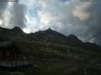 Archiv Foto Webcam Dachberghütte (2.500 m) 19:00