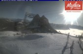 Archived image Webcam Brunni - Haggenegg top station 13:00