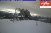 Archived image Webcam Brunni - Haggenegg top station 13:00