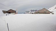 Archiv Foto Webcam Engelberg Titlis: Berghaus Jochpass 15:00