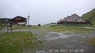 Archiv Foto Webcam Engelberg Titlis: Berghaus Jochpass 06:00