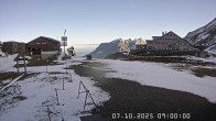 Archiv Foto Webcam Engelberg Titlis: Berghaus Jochpass 08:00