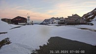 Archiv Foto Webcam Engelberg Titlis: Berghaus Jochpass 06:00