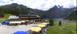 Archiv Foto Webcam Kandersteg: Oeschinensee (1578 m) 09:00
