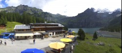 Archiv Foto Webcam Kandersteg: Oeschinensee (1578 m) 09:00