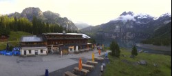 Archiv Foto Webcam Kandersteg: Oeschinensee (1578 m) 07:00