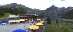 Archiv Foto Webcam Kandersteg: Oeschinensee (1578 m) 13:00