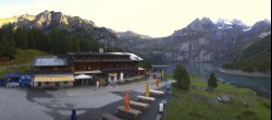 Archiv Foto Webcam Kandersteg: Oeschinensee (1578 m) 05:00