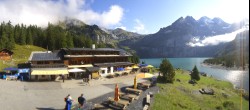 Archiv Foto Webcam Kandersteg: Oeschinensee (1578 m) 07:00
