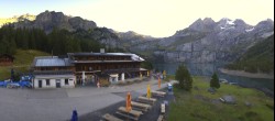 Archiv Foto Webcam Kandersteg: Oeschinensee (1578 m) 07:00