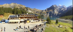 Archiv Foto Webcam Kandersteg: Oeschinensee (1578 m) 11:00