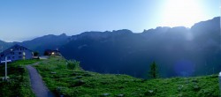 Archiv Foto Webcam Ebenalp Bergstation 01:00