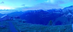 Archiv Foto Webcam Ebenalp Bergstation 03:00