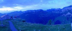 Archiv Foto Webcam Ebenalp Bergstation 03:00