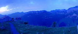 Archiv Foto Webcam Ebenalp Bergstation 03:00
