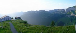 Archiv Foto Webcam Ebenalp Bergstation 06:00
