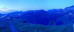Archiv Foto Webcam Ebenalp Bergstation 03:00