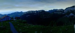 Archiv Foto Webcam Ebenalp Bergstation 23:00