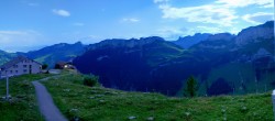 Archiv Foto Webcam Ebenalp Bergstation 01:00
