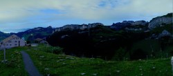 Archiv Foto Webcam Ebenalp Bergstation 23:00