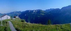 Archiv Foto Webcam Ebenalp Bergstation 03:00