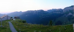 Archiv Foto Webcam Ebenalp Bergstation 05:00