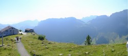 Archiv Foto Webcam Ebenalp Bergstation 09:00