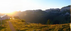 Archiv Foto Webcam Ebenalp Bergstation 06:00