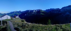 Archiv Foto Webcam Ebenalp Bergstation 23:00