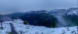 Archiv Foto Webcam Ebenalp Bergstation 23:00