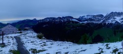 Archiv Foto Webcam Ebenalp Bergstation 03:00
