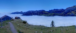 Archiv Foto Webcam Ebenalp Bergstation 03:00