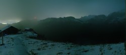 Archiv Foto Webcam Ebenalp Bergstation 01:00