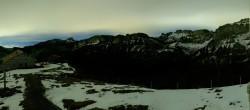 Archiv Foto Webcam Ebenalp Bergstation 01:00