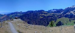 Archiv Foto Webcam Ebenalp Bergstation 01:00