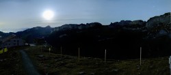 Archiv Foto Webcam Ebenalp Bergstation 01:00