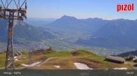 Archiv Foto Webcam Gaffia Bergstation, Wangs in der Ostschweiz 08:00
