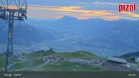 Archiv Foto Webcam Gaffia Bergstation, Wangs in der Ostschweiz 04:00