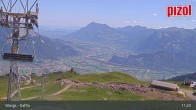 Archiv Foto Webcam Gaffia Bergstation, Wangs in der Ostschweiz 10:00