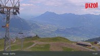 Archiv Foto Webcam Gaffia Bergstation, Wangs in der Ostschweiz 10:00