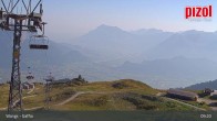 Archiv Foto Webcam Gaffia Bergstation, Wangs in der Ostschweiz 08:00