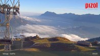 Archiv Foto Webcam Gaffia Bergstation, Wangs in der Ostschweiz 08:00