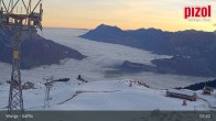 Archiv Foto Webcam Gaffia Bergstation, Wangs in der Ostschweiz 06:00