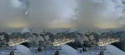 Archiv Foto Webcam Chaux Ronde Bergstation 23:00