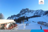 Archived image Webcam Sexten Dolomites: Top station Rotwand 10:00