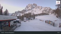 Archived image Webcam Sexten Dolomites: Top station Rotwand 05:00